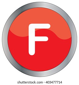 An Icon Illustration Isolated on a Background - F