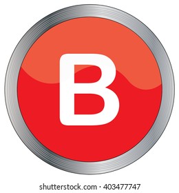 An Icon Illustration Isolated on a Background - B