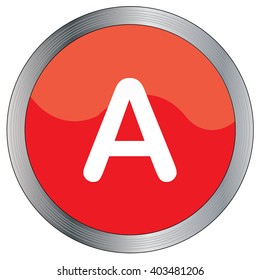 An Icon Illustration Isolated on a Background - A