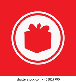 An Icon Illustration Isolated on a Background - Present