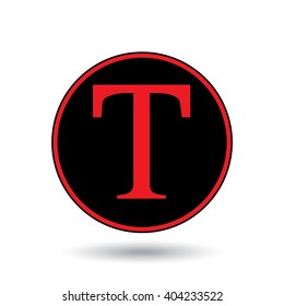 An Icon Illustration Isolated on a Background - Text