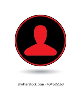 An Icon Illustration Isolated on a Background - Profile Picture