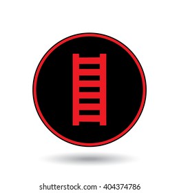 An Icon Illustration Isolated on a Background - Ladder