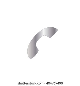An Icon Illustration Isolated on a Background - Phone