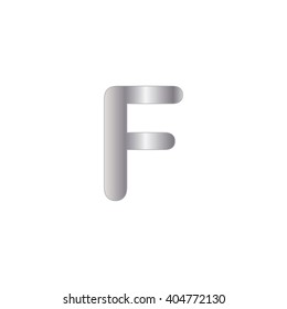 An Icon Illustration Isolated on a Background - F