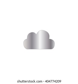 An Icon Illustration Isolated on a Background - Cloud