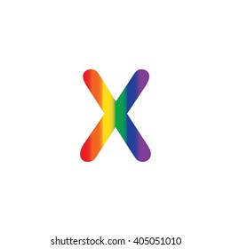 An Icon Illustration Isolated on a Background - X