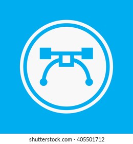 An Icon Illustration Isolated on a Background - Anchor Point