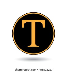 An Icon Illustration Isolated on a Background - Teapot