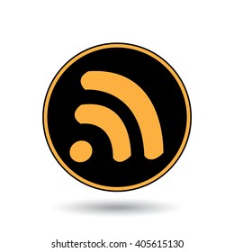 An Icon Illustration Isolated on a Background - Radar