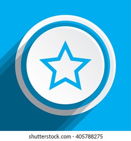 An Icon Illustration Isolated on a Background - Star