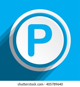An Icon Illustration Isolated on a Background - P