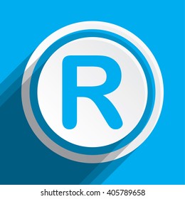 An Icon Illustration Isolated on a Background - R