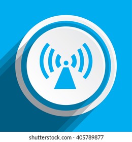 An Icon Illustration Isolated on a Background - Radar