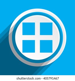 An Icon Illustration Isolated on a Background - Image Grid