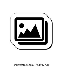 An Icon Illustration Isolated on a Background - Photographs