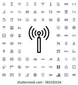  icon illustration isolated vector sign symbol. Airport icons set.