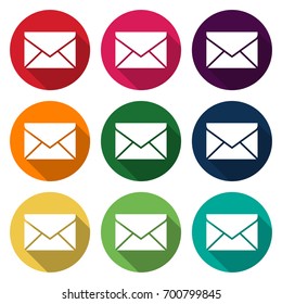 Icon illustration for mail /email