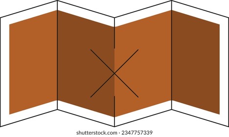 Icon illustration of Map Navigation