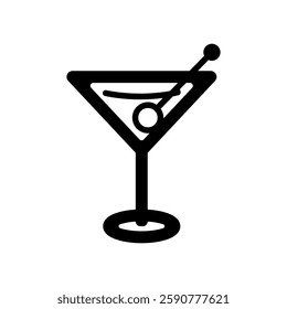 Icon illustration of a martini