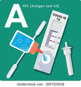 ilustración de icono de las medidas de apertura Protect ATK (kit de prueba de antígeno)