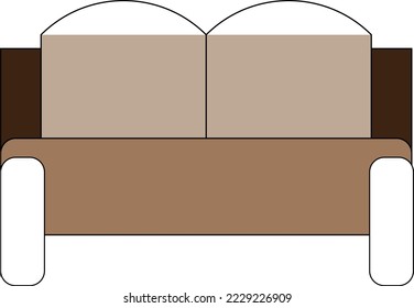 Icono de la ilustración del sofá