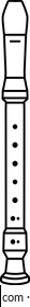 An icon illustration symbol of a Recorder