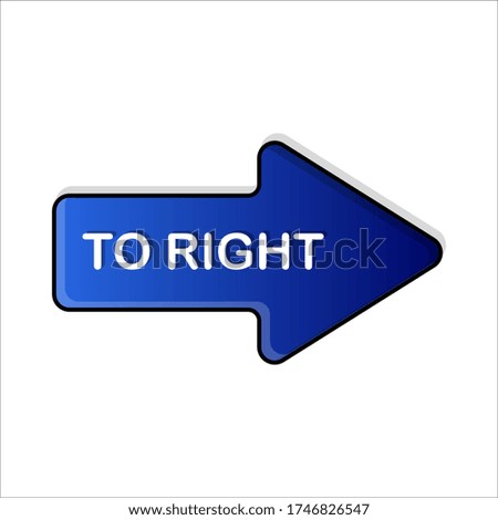 icon illustration symbol of to right icon