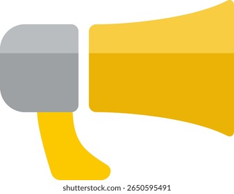 Icon illustration of a transistor megaphone, tra megaphone, megaphone, loudspeaker image