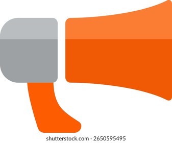 Icon illustration of a transistor megaphone, tra megaphone, megaphone, loudspeaker image