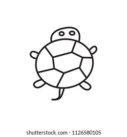 icon illustration turtle