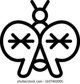 Icon illustration vector graphic butterfly, butterfly icon, spring activity people icon, perfect for web icon needs