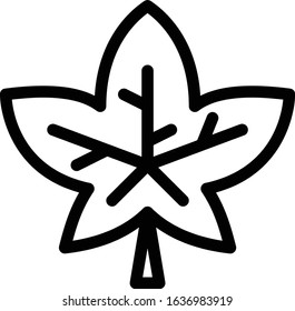 Icon illustration vector graphic Maple leaf, Maple leaf icon, spring activity people icon, perfect for web icon needs