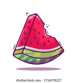 icon illustration vector graphic watermelon