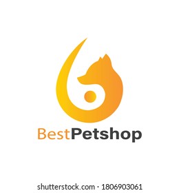 icon illustration vector petshop logo 