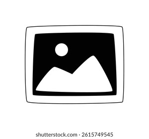 Icon illustration vector representing the image