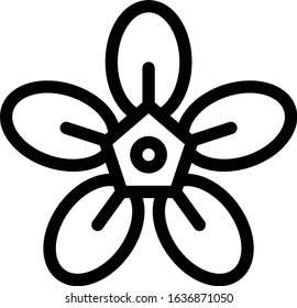 Icon illustration vector sakura, sakura icon, spring activity people icon, perfect for web icon needs
