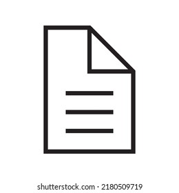 icon illustration white black paper document