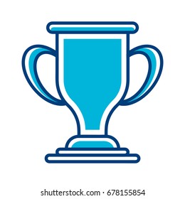 Icon illustrations for trophy