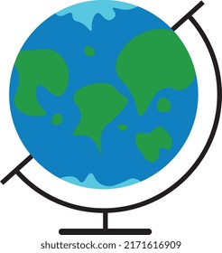 Symbolillustration, Vektorgrafik weltweit