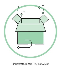 Icon Ilustration Property, back to editable file