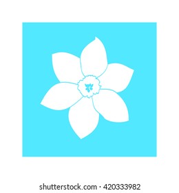 Icono con la imagen de una flor
