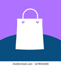 Imagen de icono de una bolsa de papel