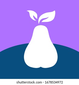 An icon image of a pear
