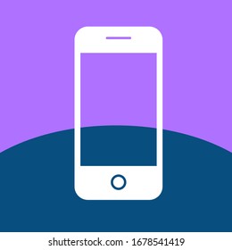 An icon image of a  phone