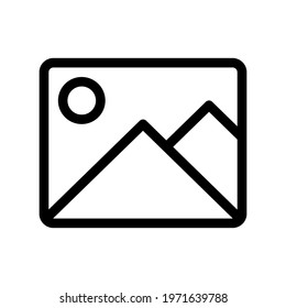 Icon Image With Style Outline