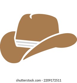 icon image of a typical cowboy hat used to wear.
