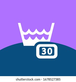 Una imagen de icono de un agua
