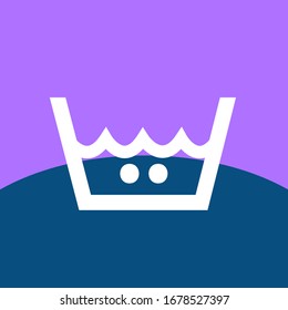 Una imagen de icono de un agua