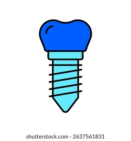 Icon a implant, isolated against a clean background.